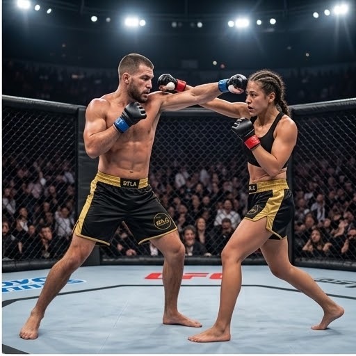 MMA training